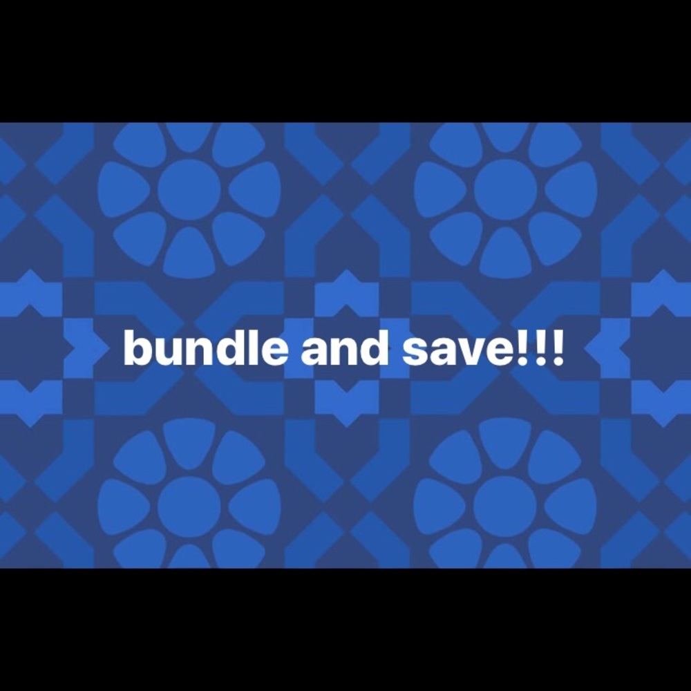 bundle items and get a private discount!